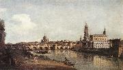 BELLOTTO, Bernardo View of Dresden from the Right Bank of the Elbe with the Augustus Bridge Sweden oil painting reproduction
